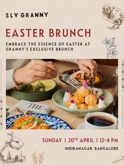 Hop over for my exclusive Easter Brunch. It's as extra as I am.