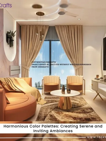 Transform your spaces into stories of timeless elegance. This image highlights the importance of harmonious color palettes in creating serene and inviting ambiances.