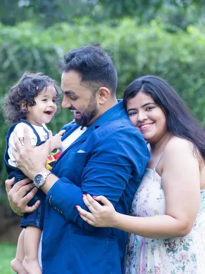 The way this little boy is laughing with his dad is just priceless. My goal is to make everyone feel comfortable so your family's true personality shines through.