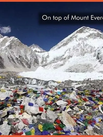 Even the top of Mount Everest is not safe from plastic pollution. This shows how pervasive our waste problem is and why we must take responsibility for it.