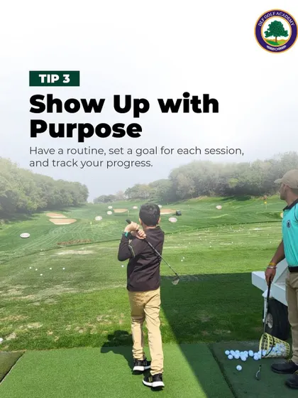 Tip 3: Show Up with Purpose. We guide our students to have a routine, set a goal for each session, and track their progress for intentional improvement.