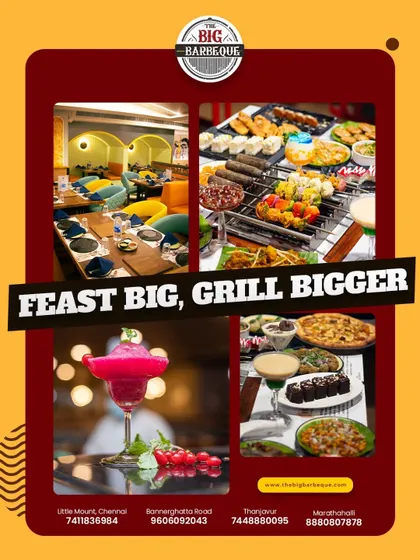Flavors, vibes, and good times. Our collage malattia our vibrant ambiance, delicious grills, rich desserts, and a colorful mocktail that sets the mood.