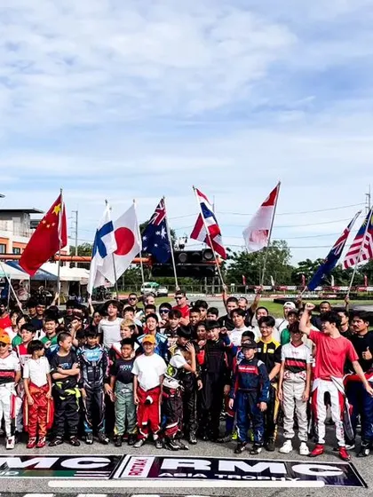 Competing on the world stage at the RMC Asia Trophy. We open doors for our drivers to race against the best in Asia and Europe, representing not just our team, but our country.