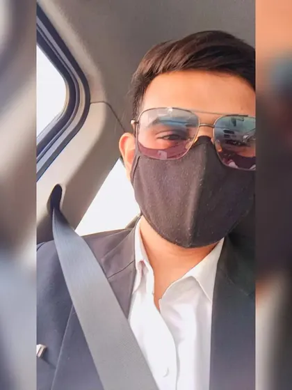 In the car, on the way to a client meeting or court appearance. Even with safety measures in place, our focus remains on the legal tasks ahead.