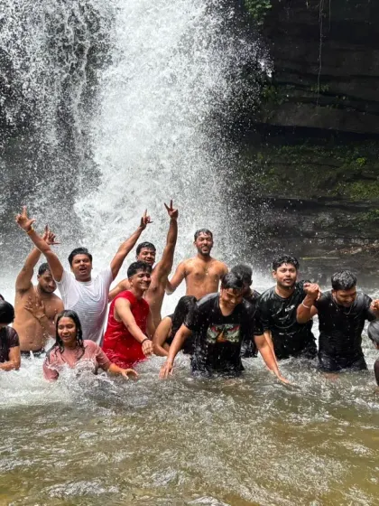 More fun and games in the water. These moments create lasting memories.
