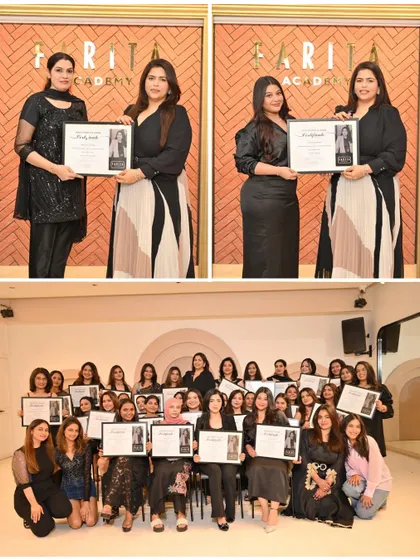 A collage of proud moments from Batch 101's graduation. Here’s to new beginnings and bold dreams for these talented artists.