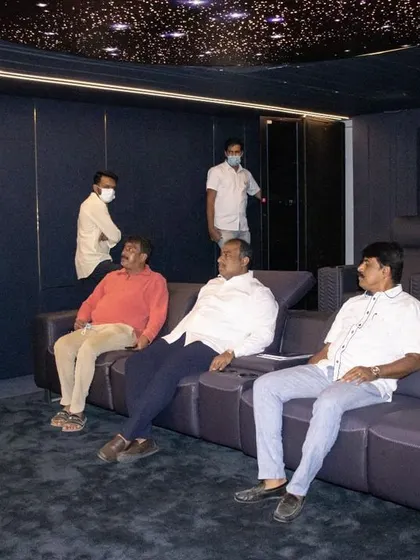 I enjoy personally walking clients through the capabilities of a dedicated home theatre, complete with a starlight ceiling and professionally calibrated surround sound for a truly cinematic feel.