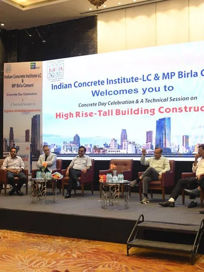 Another view from my technical session on high-rise construction at the Concrete Day Celebration. Engaging with industry peers and students is essential for the growth of our profession.