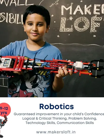 For ages 9-12, my Robotics program guarantees improvement in confidence, logical thinking, and technology skills. Kids learn to solve problems and communicate their ideas effectively.