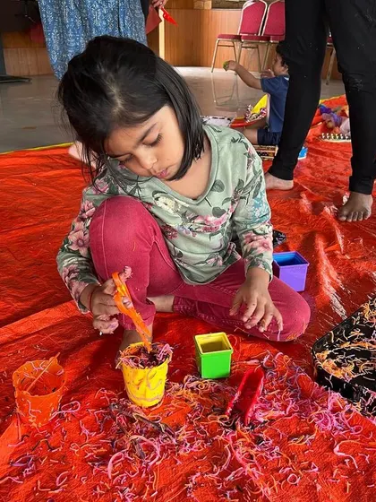 This is a collection of additional photos from my events. They show more of the setups, materials, and happy children in action.