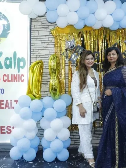 With fashion designer Rinkal Luthra at our 18th-anniversary celebration. It's always a pleasure to connect with inspiring women.