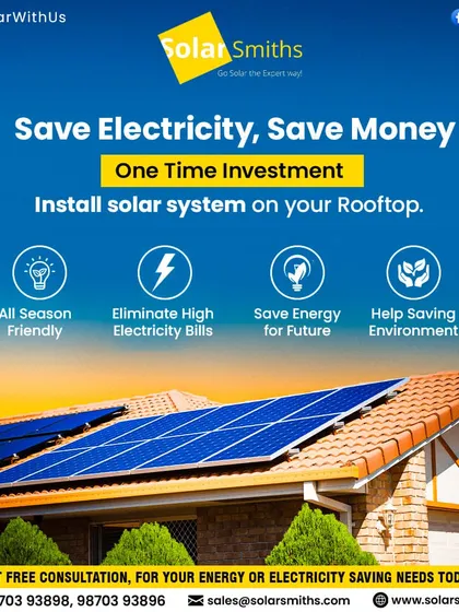 Installing a rooftop solar system is a wise, one-time investment in your financial future and the environment. My all-season friendly solutions are designed to eliminate high electricity bills and secure your energy independence.