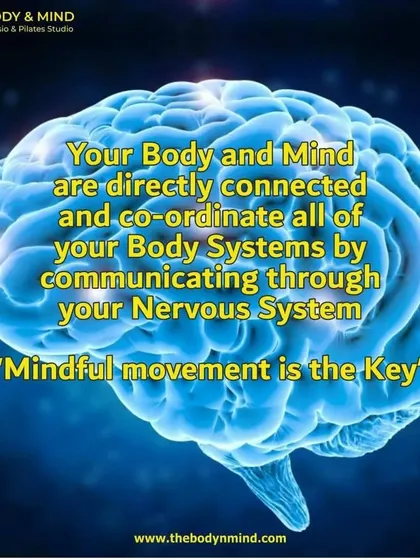 This quote emphasizes the direct connection between the body and mind via the nervous system. Mindful movement is the key to regulating this system and promoting overall health.