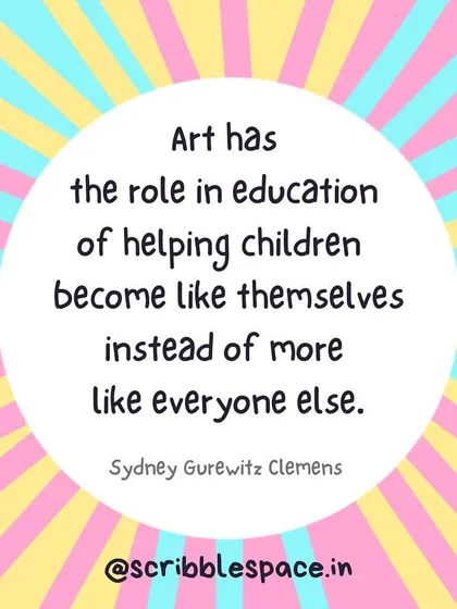 Art helps children become more like themselves, not like everyone else. Our classes are designed to nurture individuality and help each child find their own creative voice.
