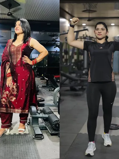 Two sides of me. Strong in the gym, and strong in my traditions. Which look do you prefer?