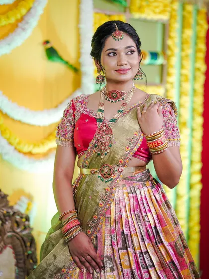 Another shot from the Bhale Shastra, capturing the festive and colorful atmosphere.