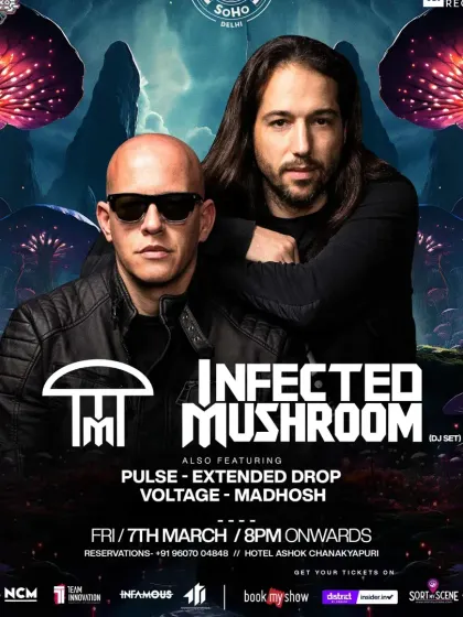 It was an absolute honor to perform as my psytrance alias, Pulse, for the legendary Infected Mushroom's show in New Delhi. Sharing the stage with icons of the electronic music scene is a milestone I'm incredibly proud of.