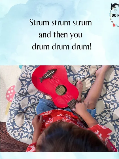 It’s never too early to become a mini rockstar. I love seeing little ones explore instruments like the ukulele, feeling the vibrations of the strings and discovering how they can make their own sounds.