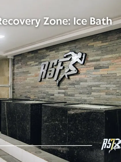 A clean, professional shot of our ice bath setup. We prioritize recovery as much as training, and our facilities reflect that commitment to holistic athlete care.