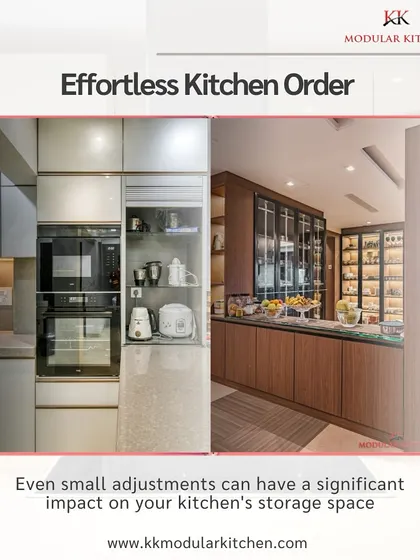 Even small adjustments can have a significant impact on your kitchen's storage space. We focus on smart, stylish designs to make your kitchen beautiful and efficient.