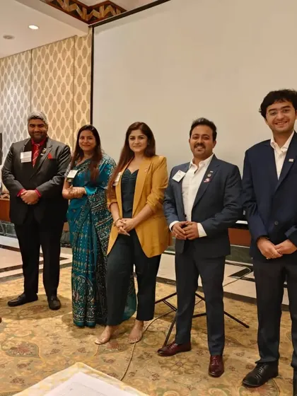 The BNI ATHENA leadership team, a group dedicated to discipline and meaningful connections.