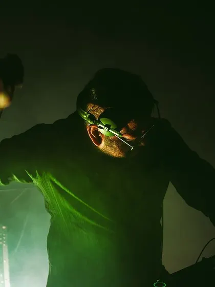 A powerful shot from the Masala House launch, feeling the bass and the energy of the room.