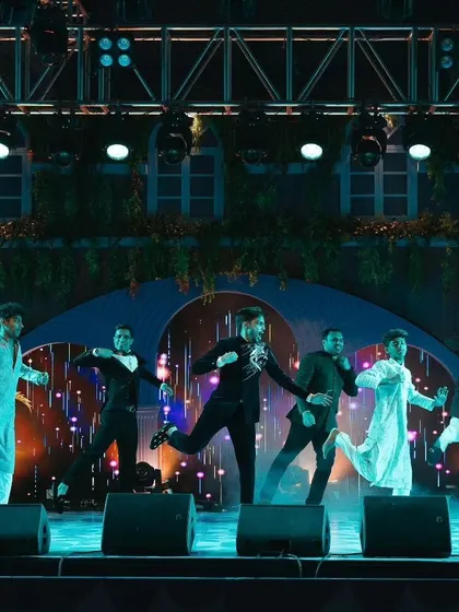 From the groom's solo to group performances, we manage the entire show flow. This includes coordinating with the choreographer and DJ to ensure every act is seamless and high-energy.