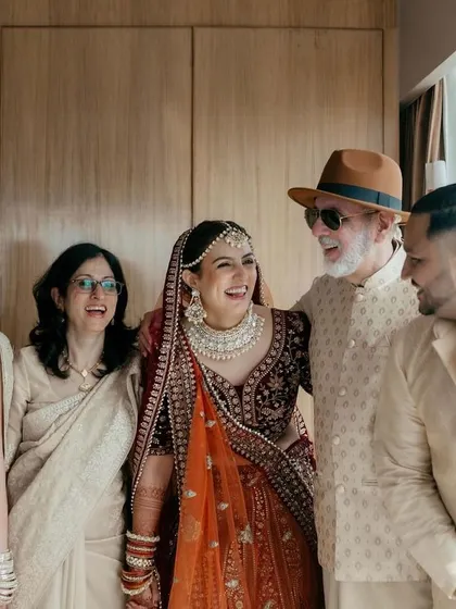 Another happy family portrait. The laughter and love of family is the best part of any celebration.