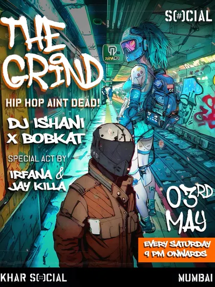 This flyer announced a special performance by Jay Kila and Irfana, showing how we integrate live acts.