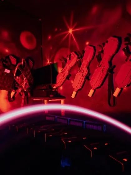 The armory is ready. Our laser tag equipment is charged and waiting for you and your team to start the next mission.