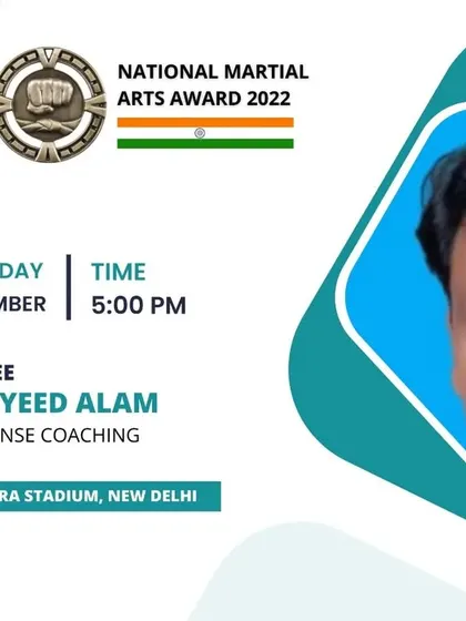 Dr. Sayeed Alam was recognized at our 2022 National Martial Arts Award ceremony for his excellence in self-defense coaching. We celebrate instructors who make a tangible impact on public safety and empowerment.