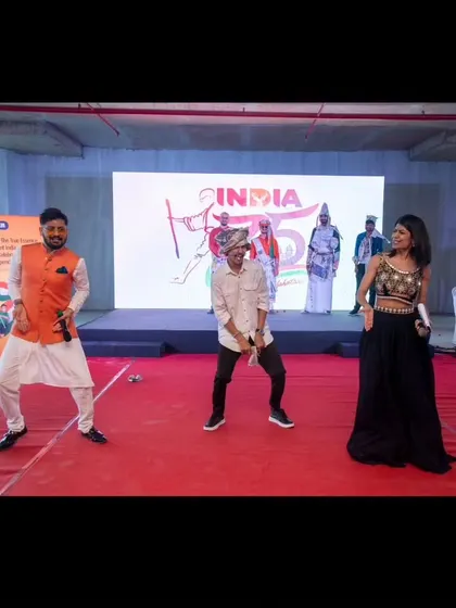 Hosting an Independence Day celebration is always special. It was a day filled with performances and activities, and I had a great time sharing the stage with my co-host. The energy was infectious.