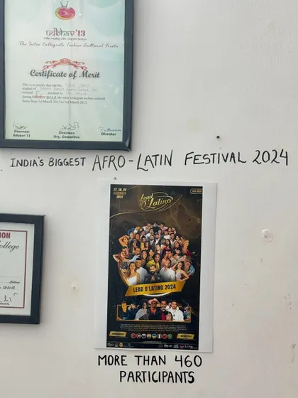 From a vision wall to reality. This post is a moment of gratitude for my journey and for everyone who has been a part of making my dream of hosting India's biggest Afro-Latin festival come true.