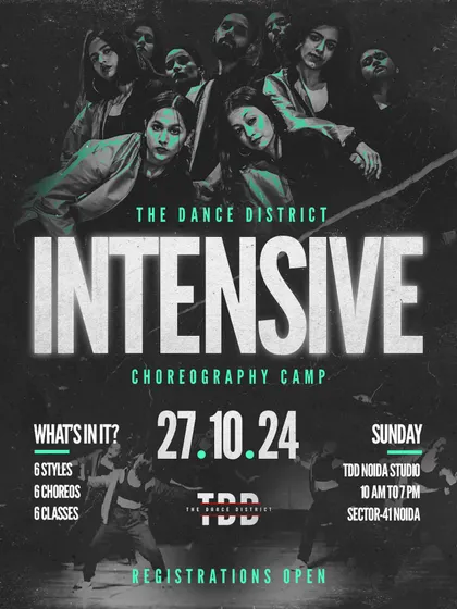 The District Intensive is here. This is your chance to immerse yourself in dance for a full day.