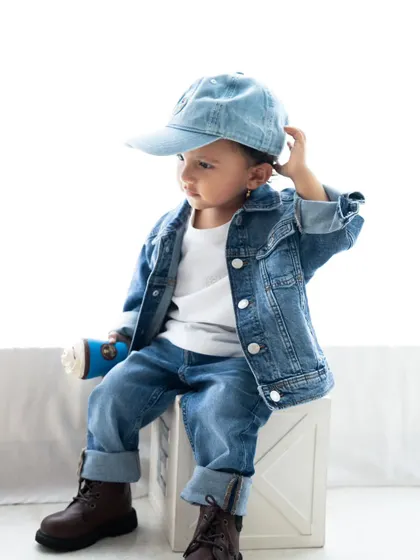 A thoughtful pose from our little model. Toddler sessions are full of a wide range of expressions and moods.