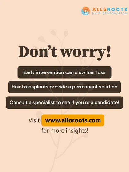 If you are noticing hair loss, do not worry. Early intervention with the right medical treatments can significantly slow down the process and even promote regrowth. Consulting a specialist is the first step to determine the best solution for you.