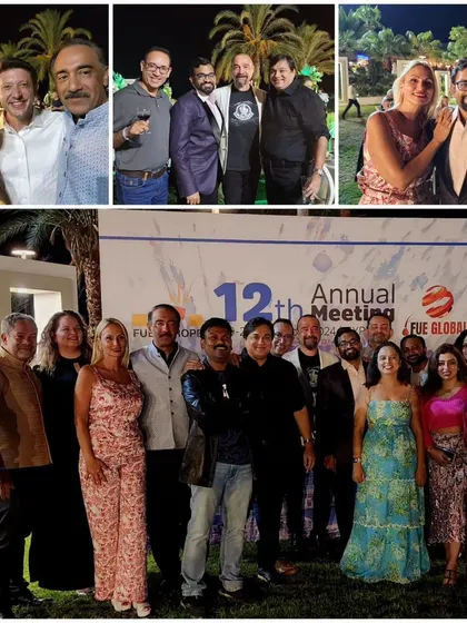 More photos from the gala dinner in Cyprus. Building strong personal connections is one of the best parts of being in a global medical community.