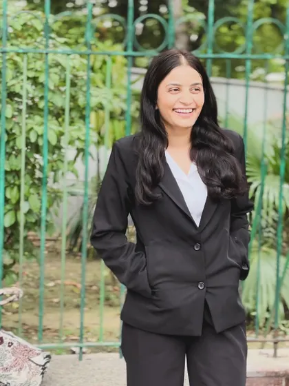 A smile that reflects my passion for my work. I handle a variety of cases, from criminal law to matrimonial disputes, with equal dedication.