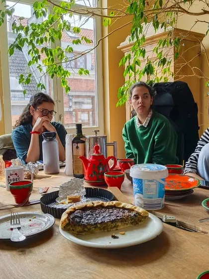 A moment of connection and shared purpose at the Quest office in Brussels, as our founder meets with the organizing team for IDEC 2025.
