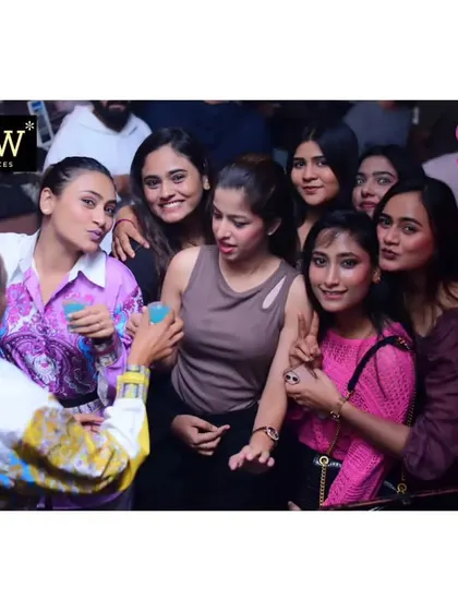 A group of ladies taking shots and enjoying the party. My events are perfect for celebrations and letting loose.