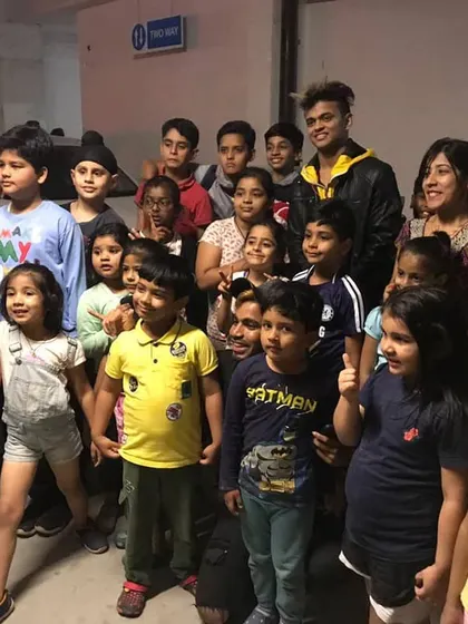 Our kids were so excited to meet and learn from Dance India Dance winner Sanket Gaonkar. We love creating these inspiring moments for our young dancers.