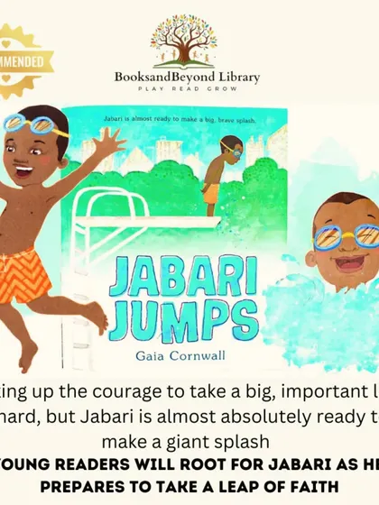 "Jabari Jumps" is a sweet and encouraging tale about overcoming fear. Young readers will root for Jabari as he works up the courage to take a leap of faith off the diving board, learning a gentle lesson about bravery with his patient father by his side.