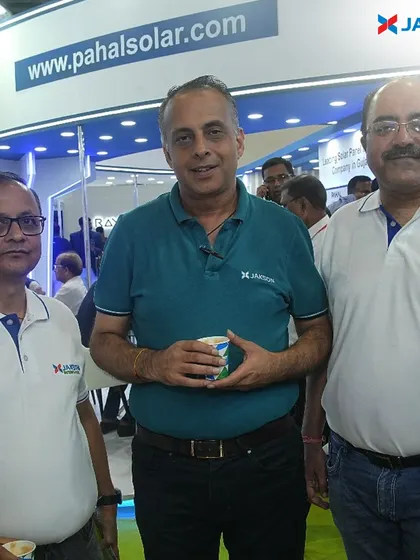 Our senior team members engaging with visitors at the REI Expo. Every conversation is an opportunity to share our vision for a cleaner, more reliable energy future.