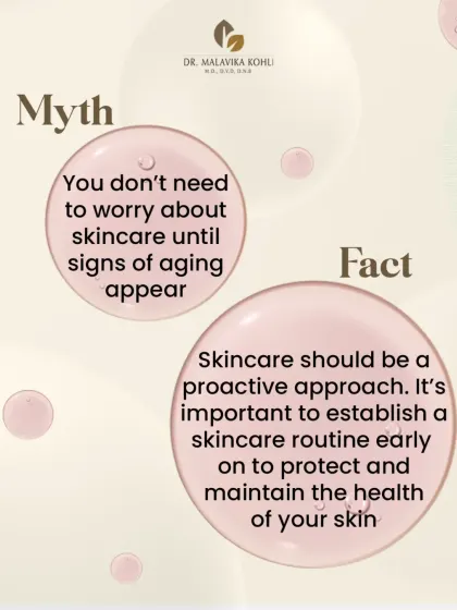A common myth is that you only need to worry about skincare once signs of ageing appear. The fact is, skincare should be a proactive approach. Establishing a protective routine early on is an investment in your future skin health.
