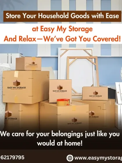 Store your household goods with ease and relax, we've got you covered. We care for your belongings just like you would at home, ensuring they are safe and well-protected.