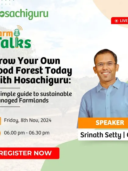 With pesticide residues in vegetables posing health risks, growing your own food is more important than ever. Our CEO, Srinath Setty, provides a simple guide to growing your own food forest.
