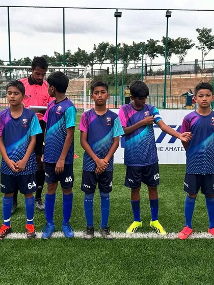 The starting lineup for our U13 team, ready for their TAL debut.