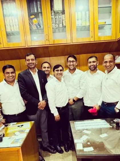 A group photo with my team in the office. This is where we collaborate, strategize, and work tirelessly for our clients.