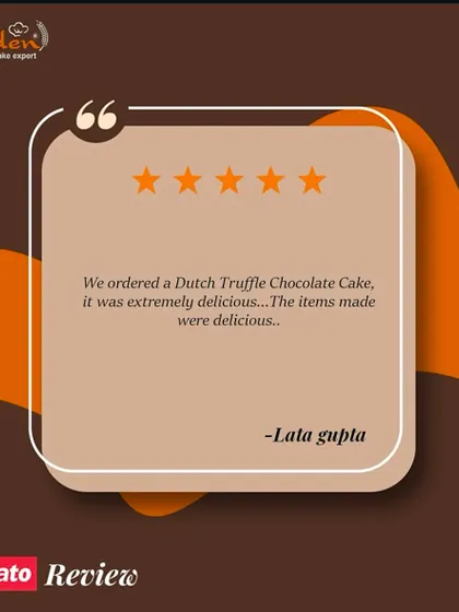 We are so glad you found our Dutch Truffle Chocolate Cake and other items to be extremely delicious.
