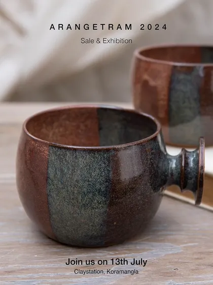 Radhika's collection, "Imperfect Stories at Dinner Table," brings the essence of humanity to functional ware. Each handcrafted bowl and plate tells a story of the hands that shaped them, celebrating the beautiful imperfections that make pottery and life unique.